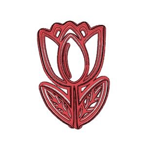 Tulip Bloom Cookie Cutter