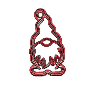 Gnome Couple Cookie Cutter