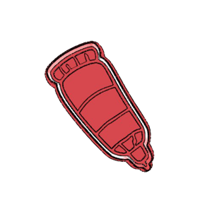 Paint Tube Cookie Cutter