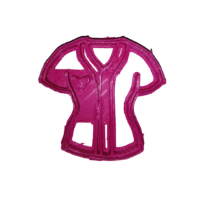 Doctor Coat Cookie Cutter