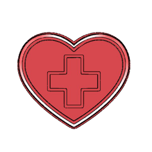 Medical Heart Cross Cookie Cutter