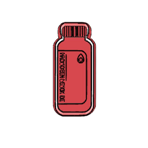 Medicine Bottle Tall Cookie Cutter