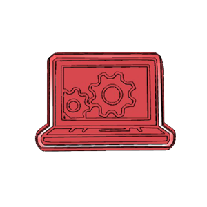 Engineering Laptop Cookie Cutter