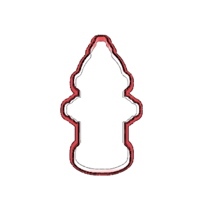 Fire Hydrant Cookie Cutter