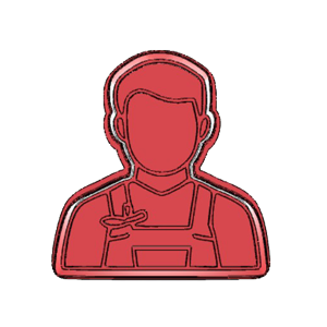 Hairdresser Character Cookie Cutter