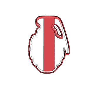 Granade Cookie Cutter