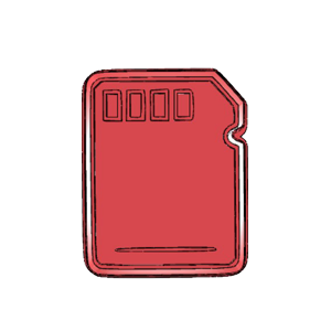 Memory Card Cookie Cutter