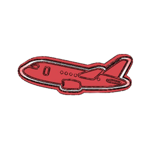 Airplane Cookie Cutter