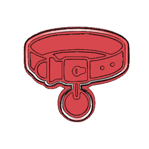 Paw Cross Cookie Cutter