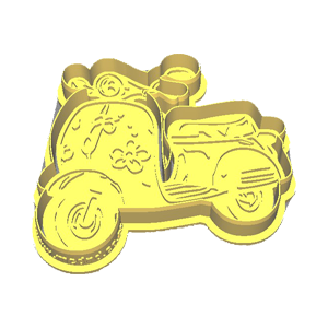 Scooter Cookie Cutter