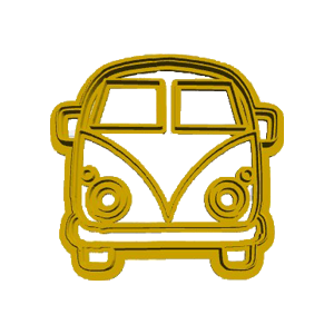 VW Camper Van Cookie Cutter