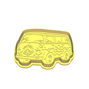 VW Camper Van Cookie Cutter