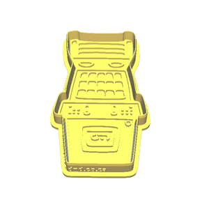 Arcade Machine Cookie Cutter