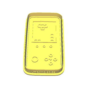 Handheld Game Console Cookie Cutter