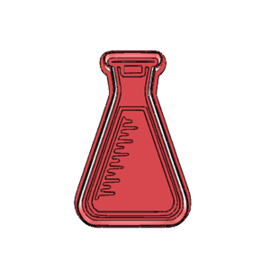 Beaker Flask Cookie Cutter