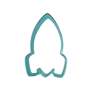 Rocket Shape Cookie Cutter