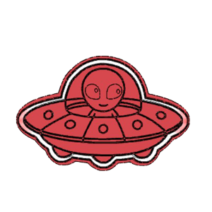 UFO Cookie Cutter