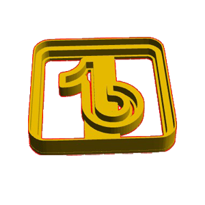 TikTok Icon Cookie Cutter