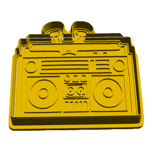 Boombox Cookie Cutter