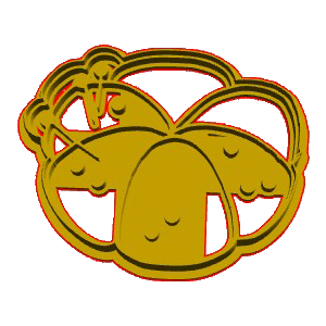 Pin Cushion Cookie Cutter