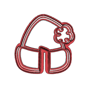 Santa Hat Mug Hugger Cookie Cutter