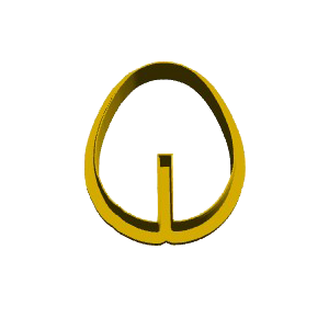 Egg Mug Hugger Cookie Cutter