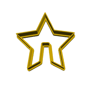 Star Mug Hugger Cookie Cutter