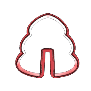 Christmas Tree Mug Hugger Cookie Cutter