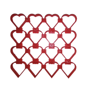 Heart Grid Multi Cookie Cutter