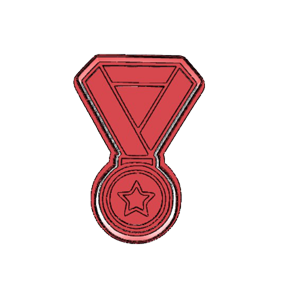 Boxing Medal Cookie Cutter