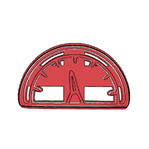 Cycling Medal Cookie Cutter