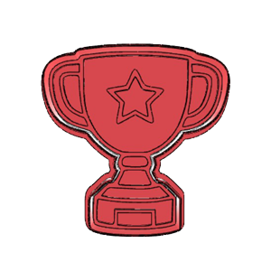 Trophy Cookie Cutter