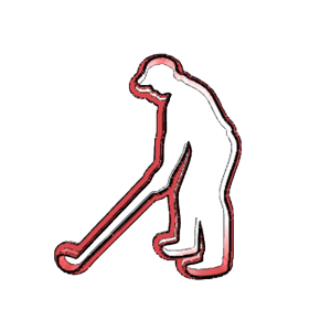 Golfer Swing Cookie Cutter