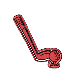 Golf Club – Ball Cookie Cutter