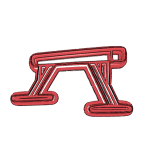 Balance Beam Cookie Cutter