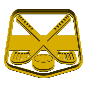 Hockey Badge Cookie Cutter