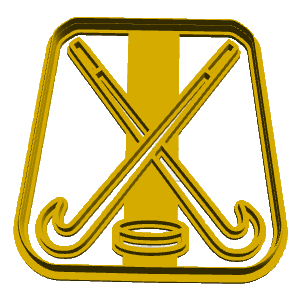 Hockey Emblem Cookie Cutter