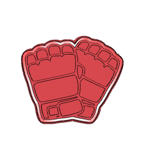 MMA Gloves Cookie Cutter