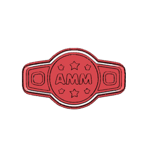 MMA Championship Belt Cookie Cutter