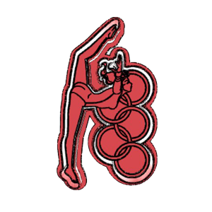 Gymnast Rings Cookie Cutter