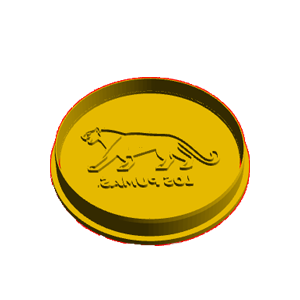 Los Pumas Rugby Icon Coin Cookie Cutter