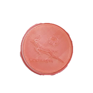Springbok Rugby Flat Coin Cookie Cutter