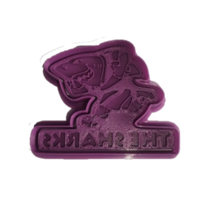 Sharks Logo Cookie Cutter