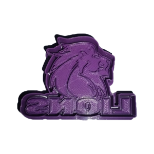 Lions Logo Cookie Cutter