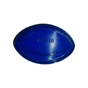 Rugby Ball Cookie Cutter