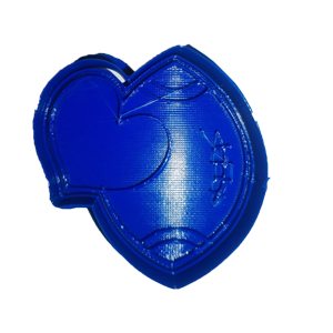Rugby Ball Shield Cookie Cutter