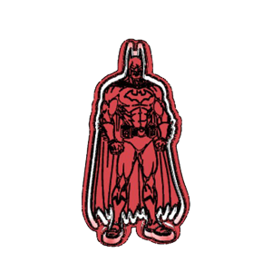 Dark Knight Hero Cookie Cutter