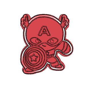 Hero Character Cookie Cutter