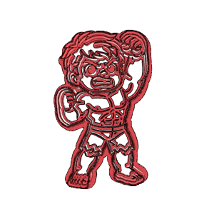 Cartoon Hero Character Cookie Cutter