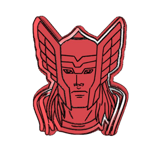 Thor Hammer Cookie Cutter